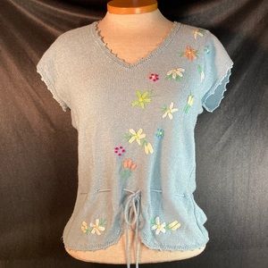 Vintage 80’s “Arpej organically grown” Sz M Acrylic Has not been laundered Box C